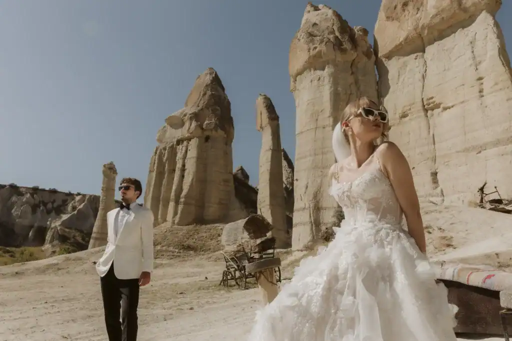 plener ślubny w Kapadocji
