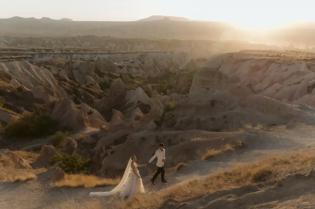 plener ślubny w Kapadocji