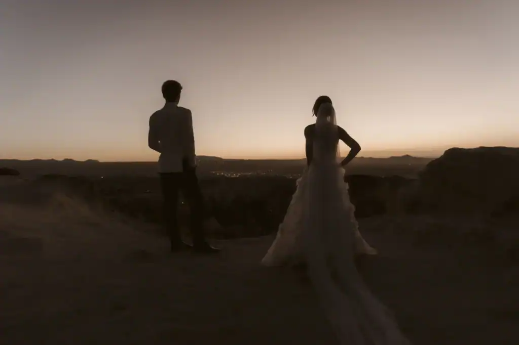 zachód słońca w Red Valley Kapadocja